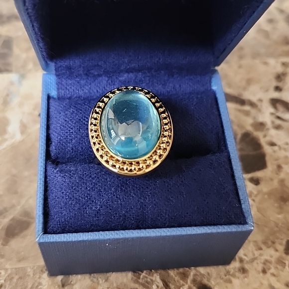 NEW 14k gold plated Temple St. Clair for Target Ring Limited Edition size 7 - Picture 8 of 9